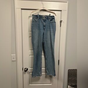 Abercrombie & Fitch Light Blue Straight Leg Jeans